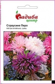 Семена астры Страусиное Перо смесь 0.3г, Hem, Голландия, Садиба Центр