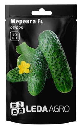Насіння огірка Меренга F1, 10шт, Seminis, Голандія, насіння Леда Агро