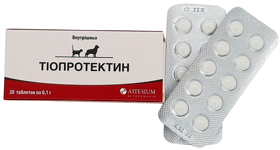 Тіопротектін  таблетки 20 шт. 