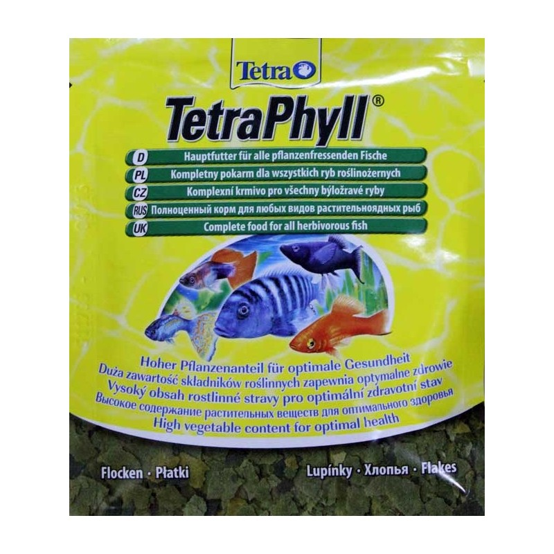 Tetra PHYLL  12 г  хлопья растительные 1