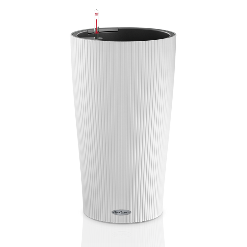 Розумний горщик Lechuza Cilindro Color 23, білий 23х41 см (13940) 1