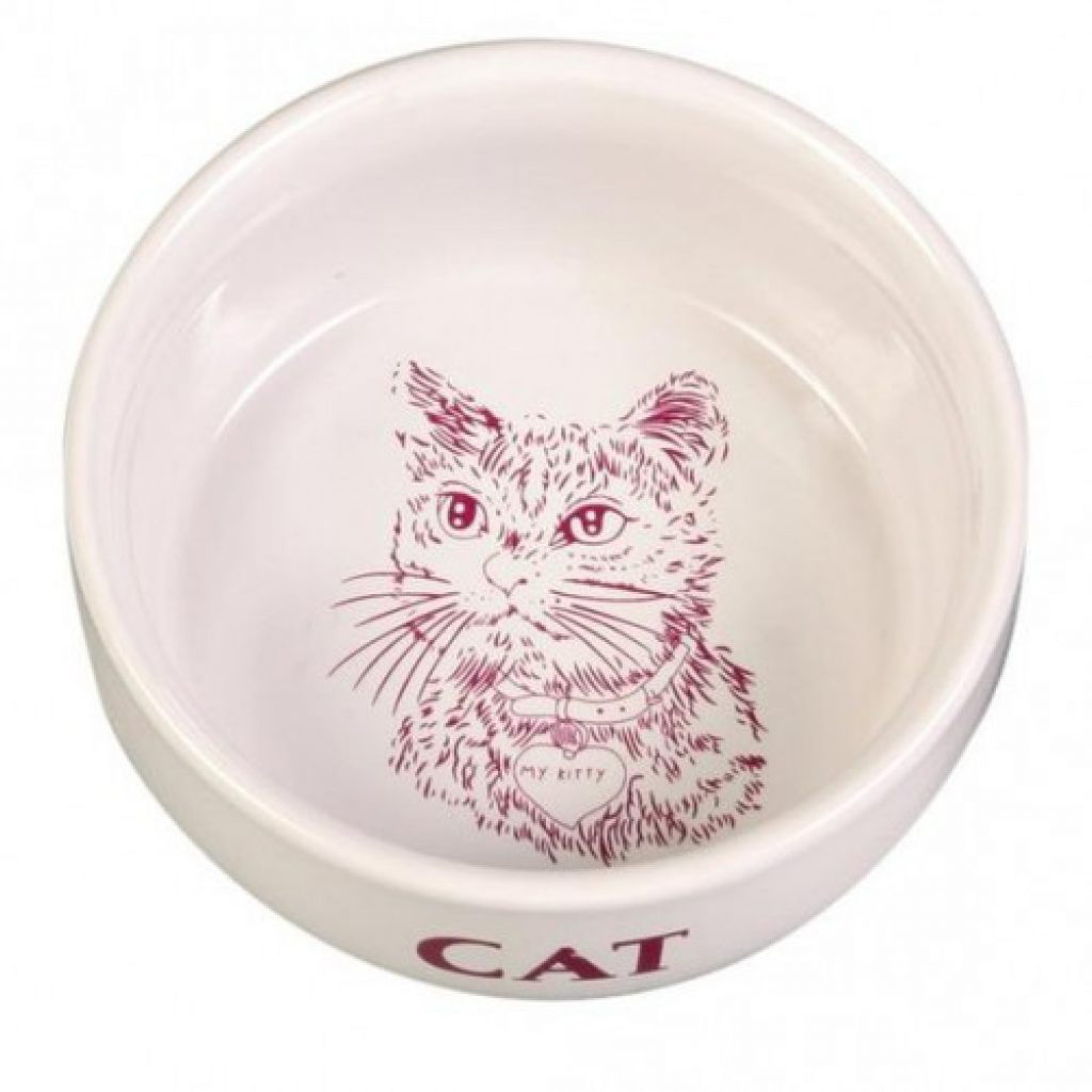 Миска керамическая Trixie для котов, 0,3 л/11,5 см (4010)