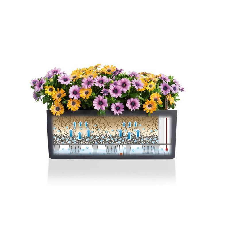 Розумний горщик Lechuza Balconera Cottage 50 мокко, 50x19x19 см (15605) 3