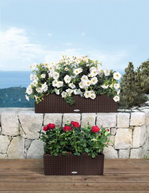 Розумний горщик Lechuza Balconera Cottage 50 мокко, 50x19x19 см (15605) 7