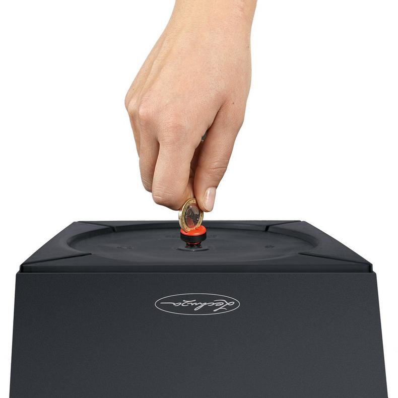 Розумний горщик Lechuza Cubico 30 білий, 30х30х57 см (18181) 4