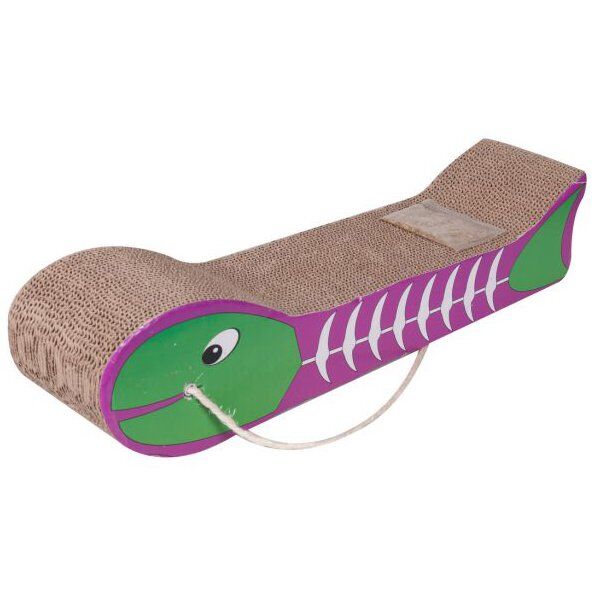 Дряпка Karlie-Flamingo FISH BONE SCRATCHING BOARD рибна кісточка, 48 * 12 * 11 см (560262)