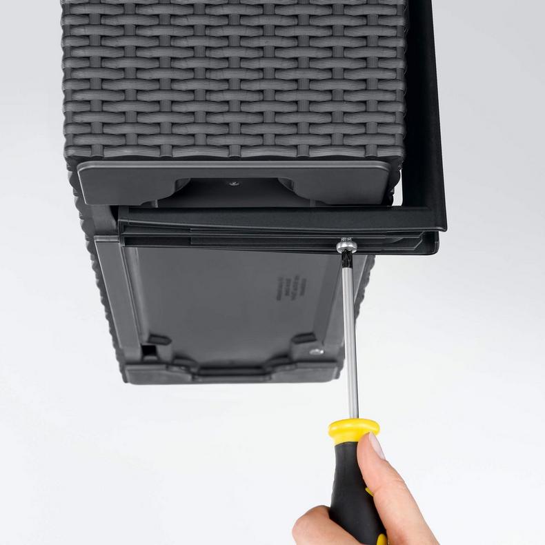 Кріплення Lechuza для балконного ящика Balconera 50/80, чорне (19033) 5