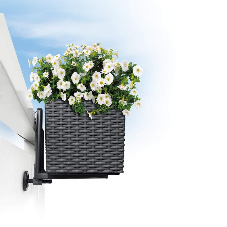 Кріплення Lechuza для балконного ящика Balconera 50/80, чорне (19033) 4