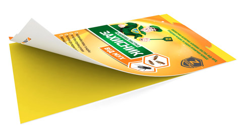 Клейова пастка Захисник від мух і комах, Ukravit