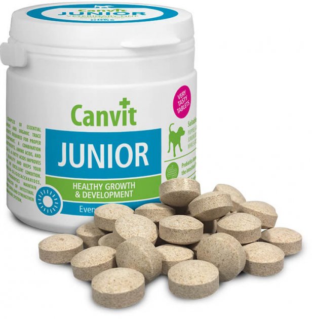 Витаминно-минеральный комплекс Сanvit Junior для собак, 100 г (50720) 1