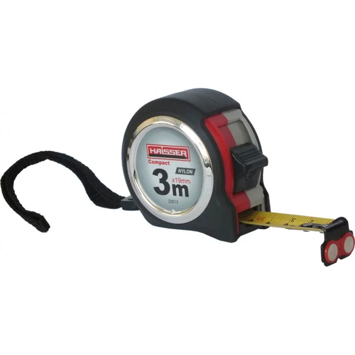 Рулетка измерительная Compact 3 м x 19мм, Haisser 22013 (84379)