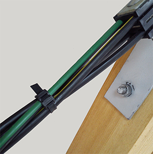 Хомут стягнутий Gemi капрон UV чорний 3,6х300 мм, 100 шт. (OKUV30\3.6) 6