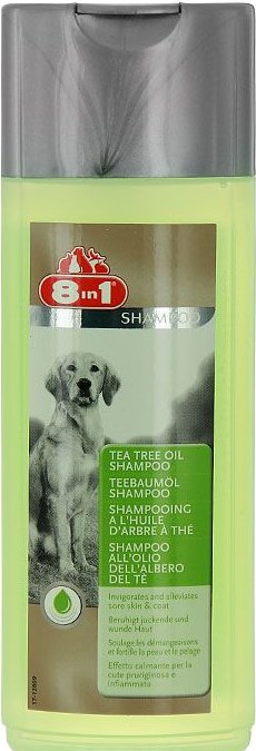 Шампунь 8in1 Tea Tree Oil Shampoo для собак з маслом чайного дерева, 250 мл