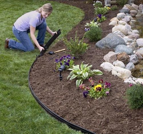 Бордюрна стрічка для газону FLO 9 м / 20 см, коричнева (88705) 3