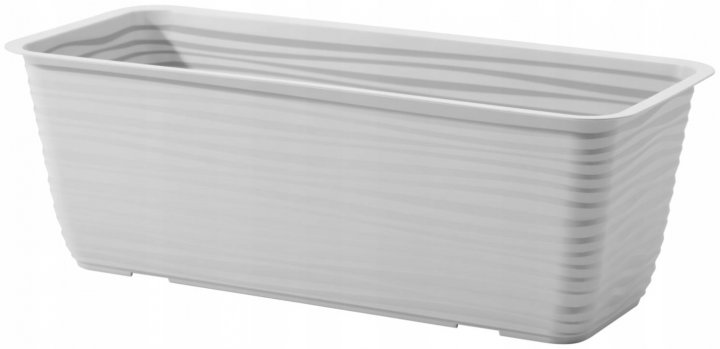 Горщик балконний FormPlastic сахара-60 8,84 л, сірий (3190-055)