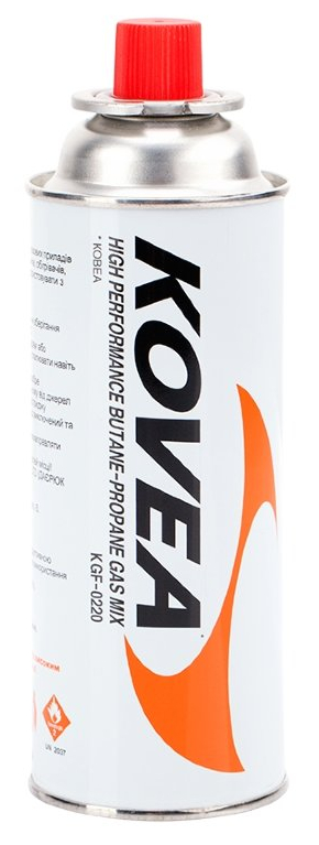 Баллон газовый Kovea KGF-0220 с цанговым соединением, 220 мл (8801901021017)