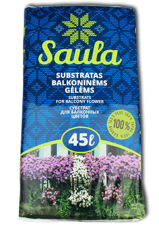 Субстрат Saula, 45л, для балконых кольорів