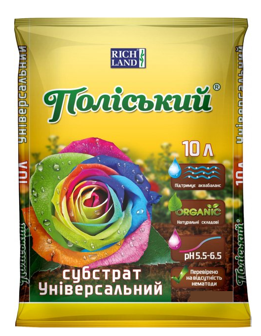 Субстрат Полесский универсальный, 10 л