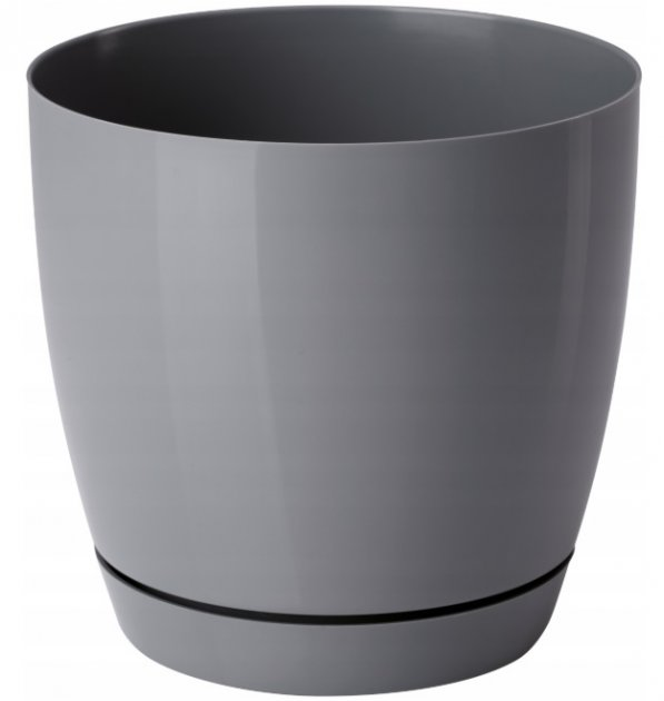Горшок FormPlastic Тоскана Круглая-13, серый, 1,6 л (0741-059)
