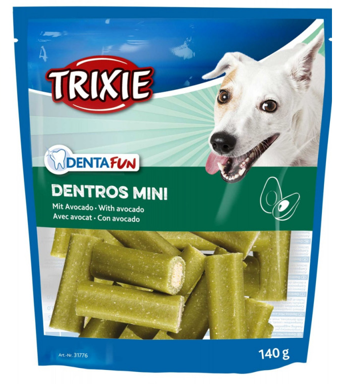 Ласощі Trixie Dentros Mini жувальні палички з авокадо, 140 г (10 шт) (31776) 1