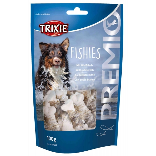 Ласощі для собак Trixie Premio Fishies, кісточка з рибою, 100 г (31599) 1