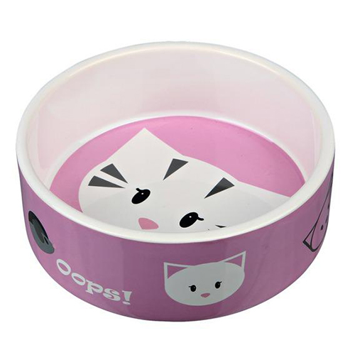 Миска для кішок Trixie Mimi керамічна, 0,3 л (24650)