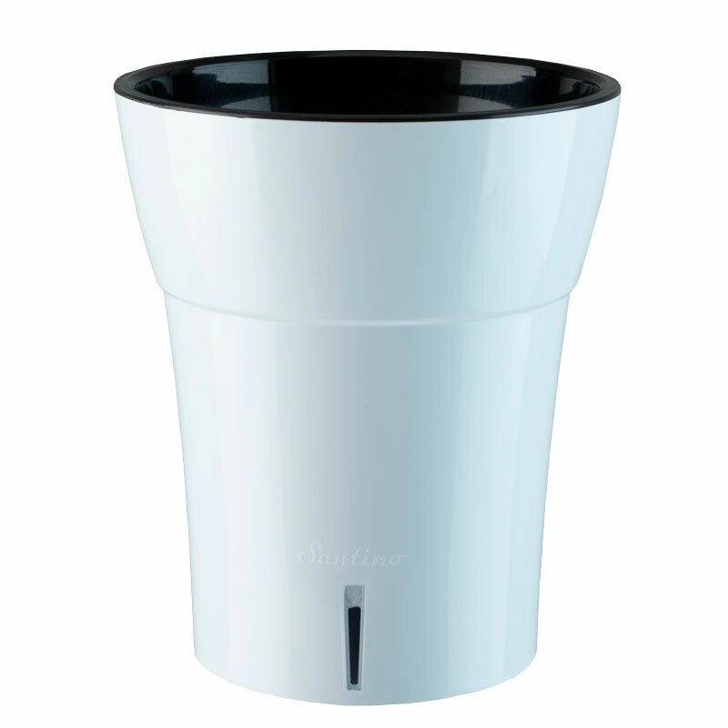 Горщик Santino Dali-Dea 2 л, білий-чорний (DDEA20WHT/BL) 1