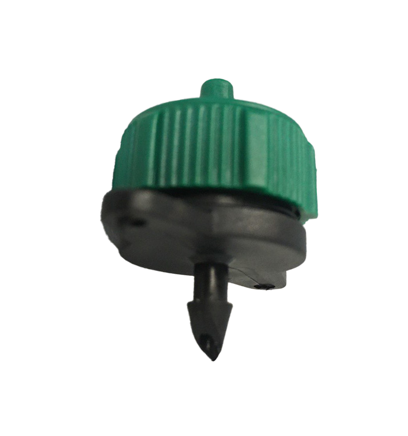 Крапельниця із компенсацією тиску 5 л/год (SL-015) зелена, Santehplast