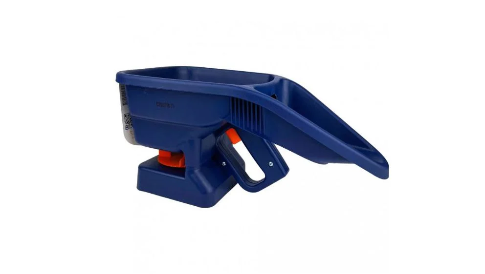 Ручний розкидувач добрив для газону HandyPro HandHeld ICL Blue 2