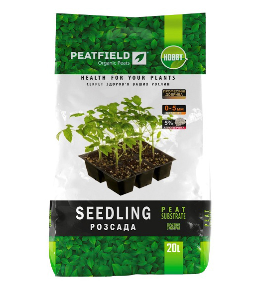 Субстрат для розсади, 20л, Peatfield (Пітфілд)
