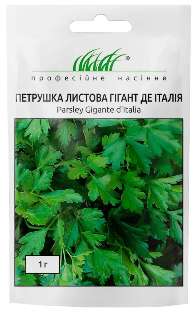 Семена петрушки Гигант де Италия, 1 г, Tezier, Франция, Професійне насіння 1