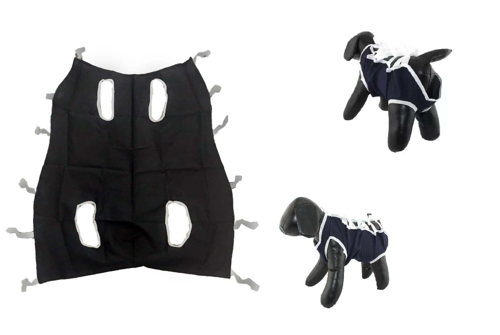 Послеоперационная попона №4 Collar, обхват груди 65-95 см, длина спины 71 см (6776) 1