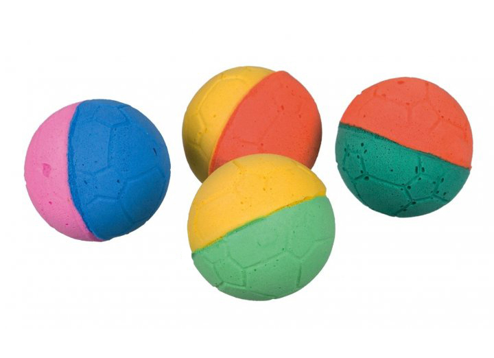 Іграшка для кішок Trixie М'яч різнокольоровий, 4,3 см (41101)