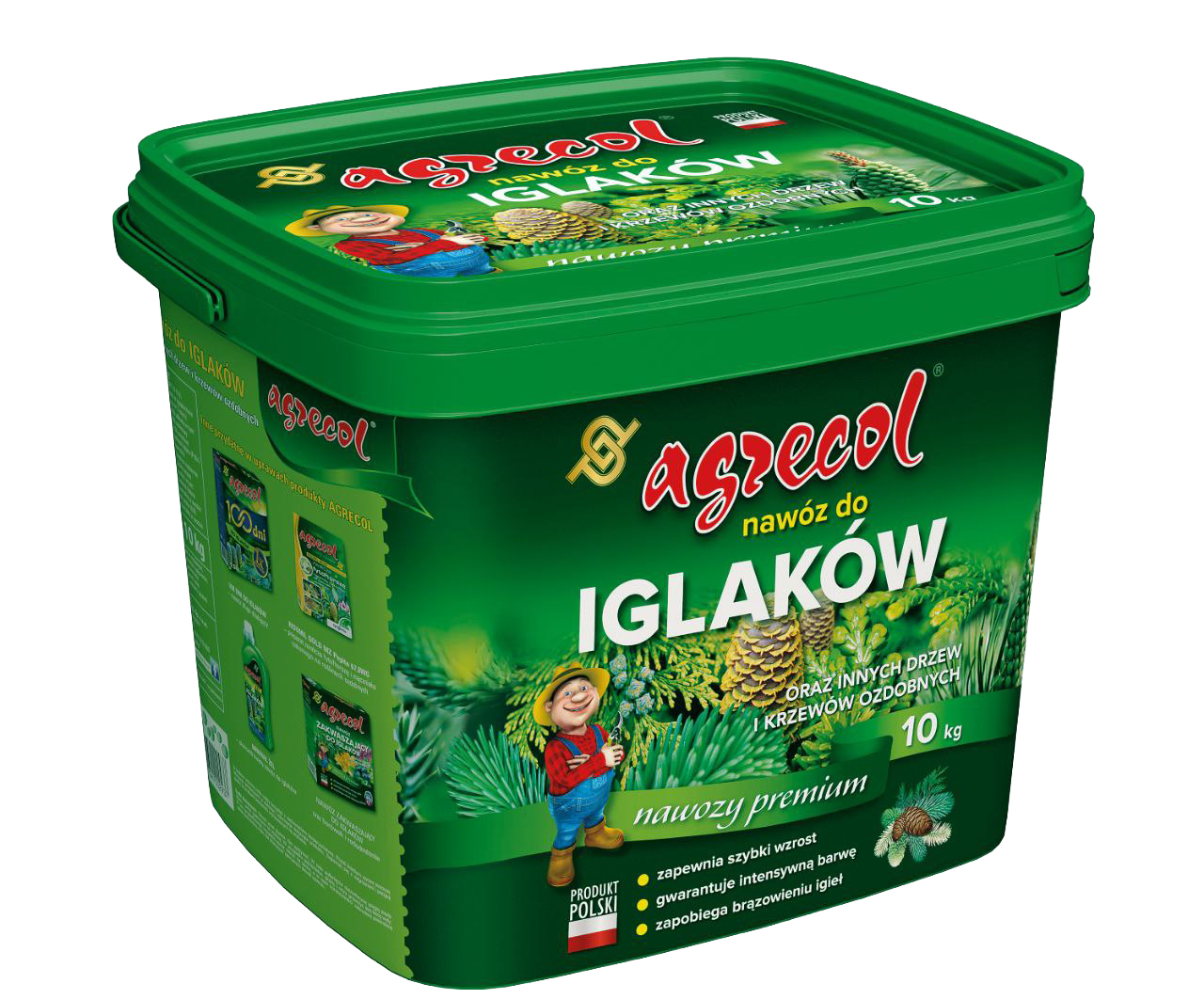 Комплексне мінеральне добриво Agrecol для хвойних рослин NPK 12.12.19, 10 кг (30243)