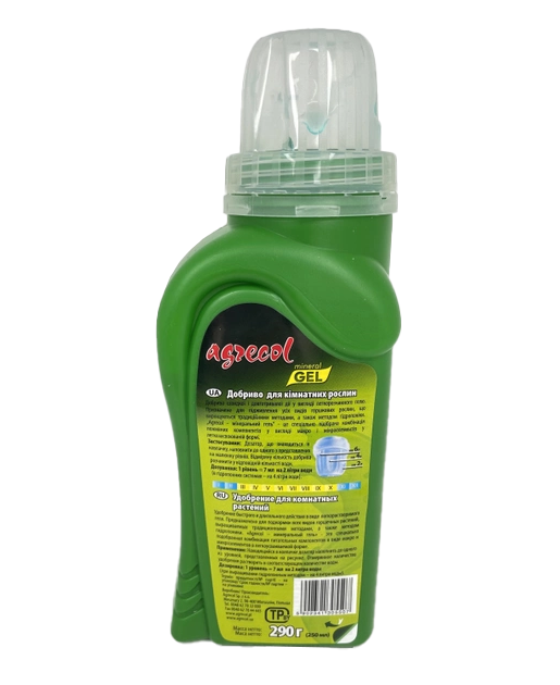 Комплексне мінеральне добриво для кімнатних рослин, 250мл, NPK 8.4.5, Agrecol (Агрекол), 30550  2