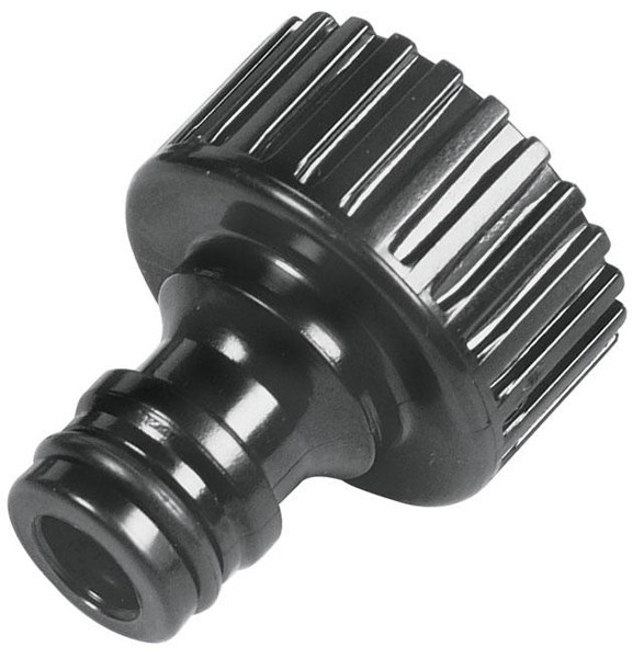 Соеденитель садовый для крана, пластик, мама 3/4, Truper, Click-F