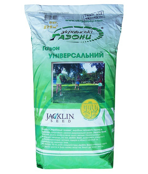 Газонна трава універсальна Jacklin Seeds (Жаклін Сідс), Simplot (Канада), 5 кг