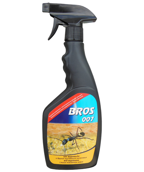 Спрей від мурах та інших повзучих комах, 500мл, BROS