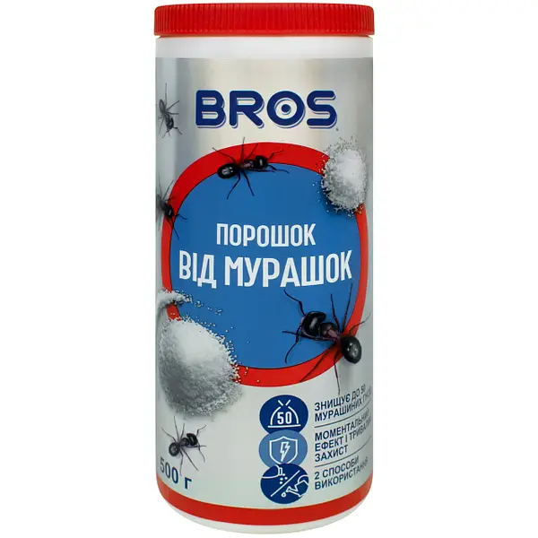 Порошок проти мурах, 500г, BROS