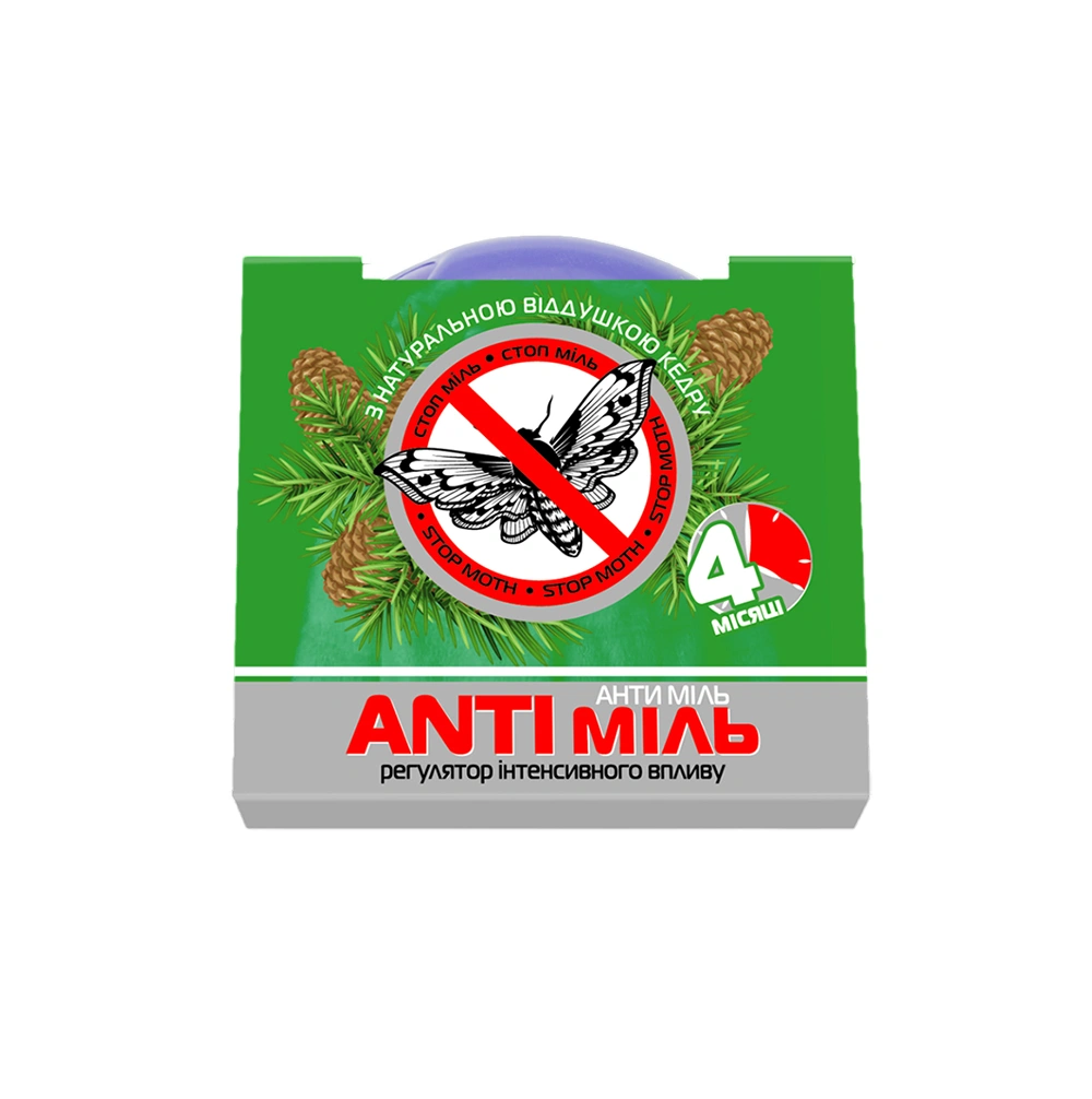 Засіб від молі з ароматом кедру