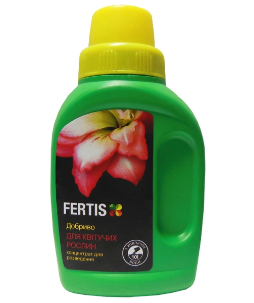 Комплексне мінеральне добриво для квітучих рослин Fertis (Фертіс), 250мл, NPK 14.7.7