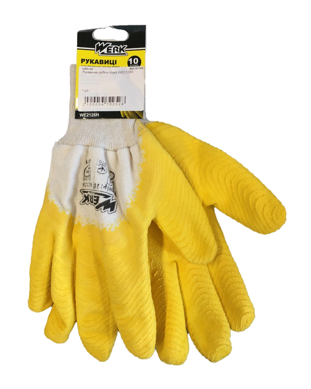 Перчатки рабочие Werk WE2126H