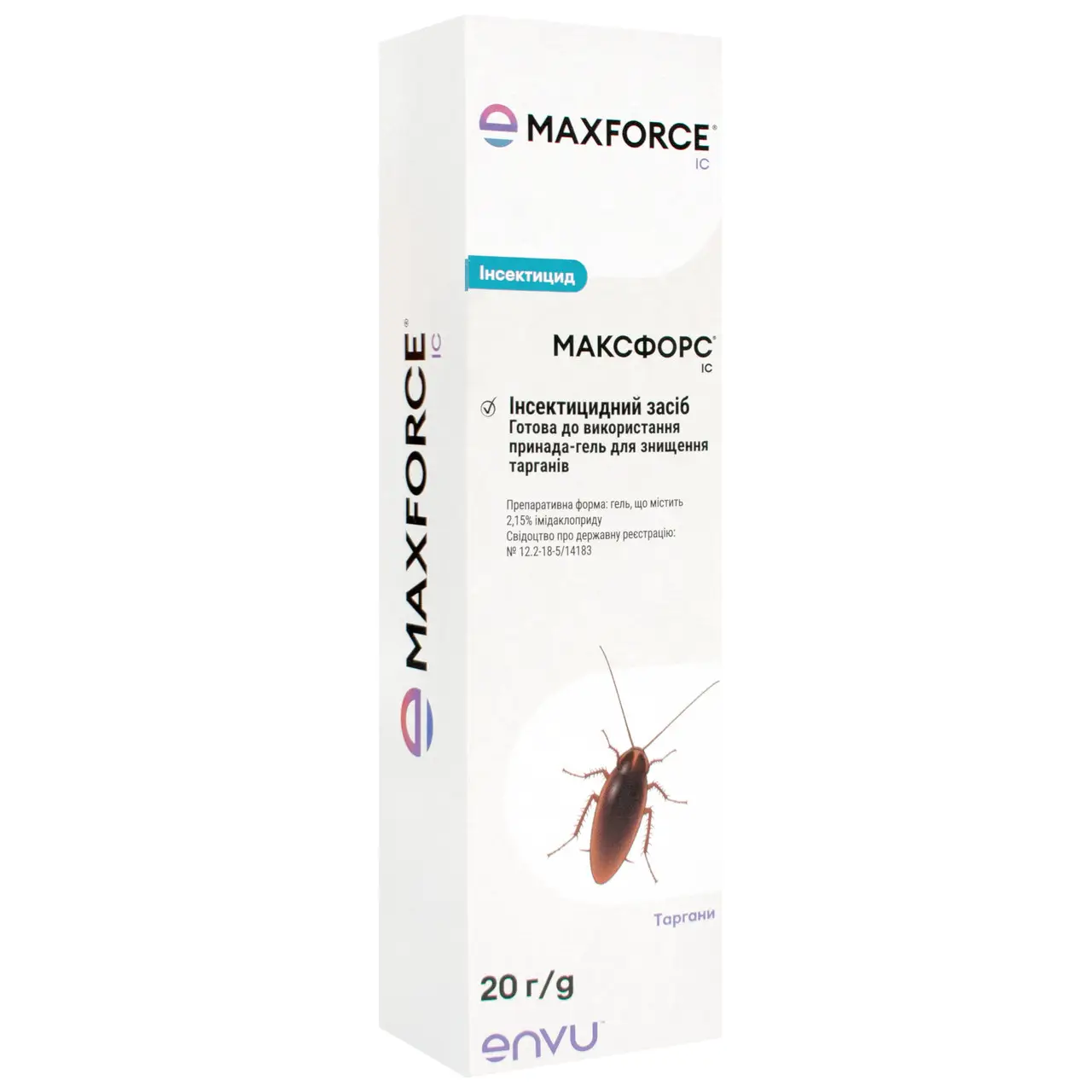 Гель від тарганів Bayer Максфорс (Maxforce) IC, шприц, 20 г