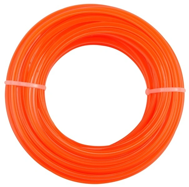 Жилка для тріммера 5-ти вугільна, діаметр 2.6 мм, довжина 15м, FLO, 89425