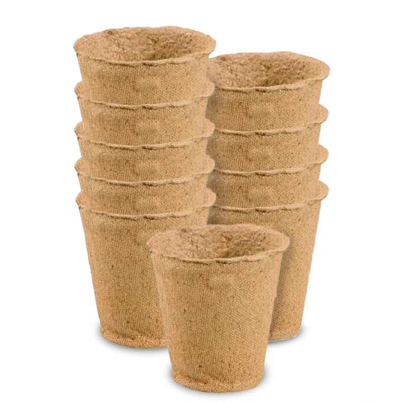 Стаканчик торфяний СЗ, 60х60 мм, 10шт