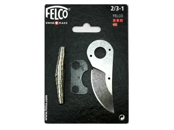 Набір змінних деталей 2/3-1 для Felco 2, Felco 4, Felco 11 (лезо, пружина, регулювальний ключ) 1
