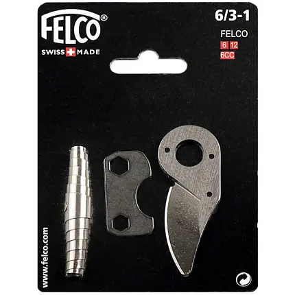 Набір змінних деталей 6/3-1 для Felco 6, Felco 12, Felco 6CC (лезо, пружина, регулювальний ключ) 1