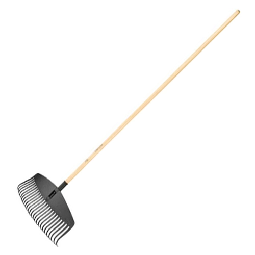 Граблі для листя  Fiskars Solid з дерев'яною ручкою ,1080009