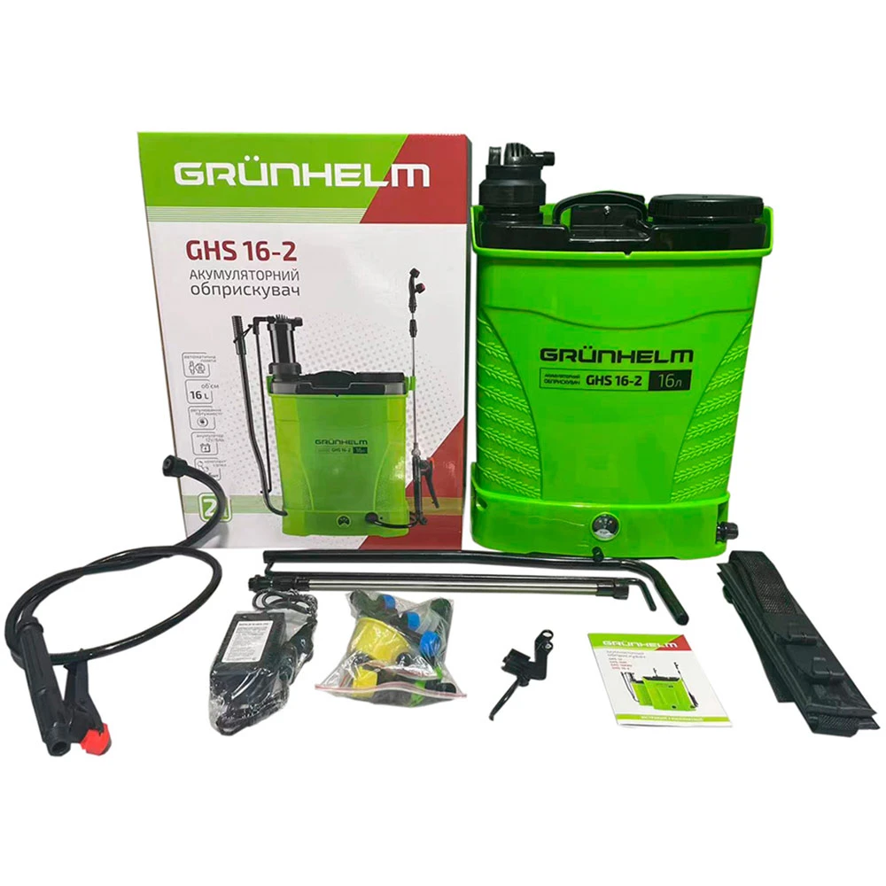Обприскувач акумуляторний GRUNHELM GHS-16-2 16 л., 133072 3