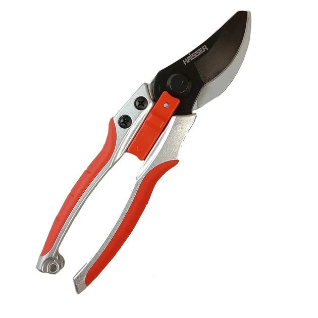 Секатор садовий 200мм пластиковий фіксатор HAISSER.81058.137765